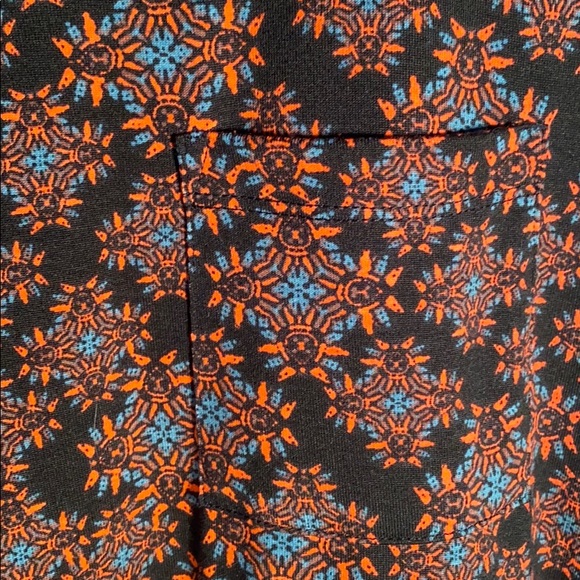 LulaRoe Carley dress with chest pocket - Picture 4 of 4